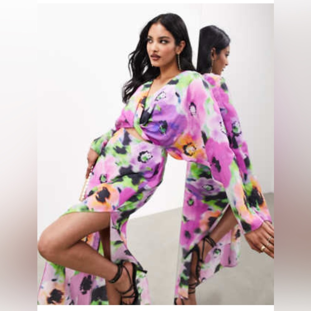 ASOS Vibrant Floral Women's Dress